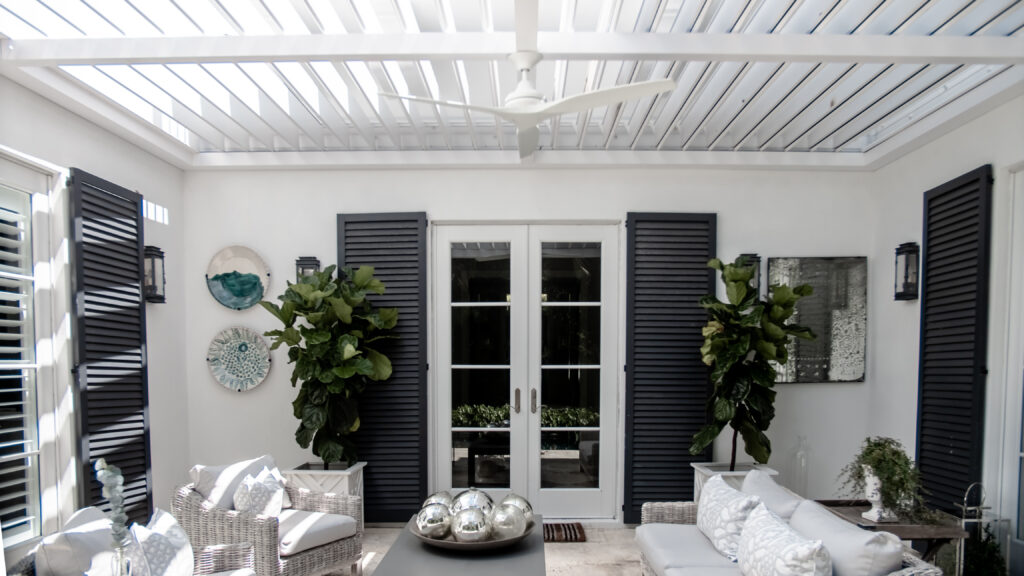 luxury patio covers in Florida, pergola