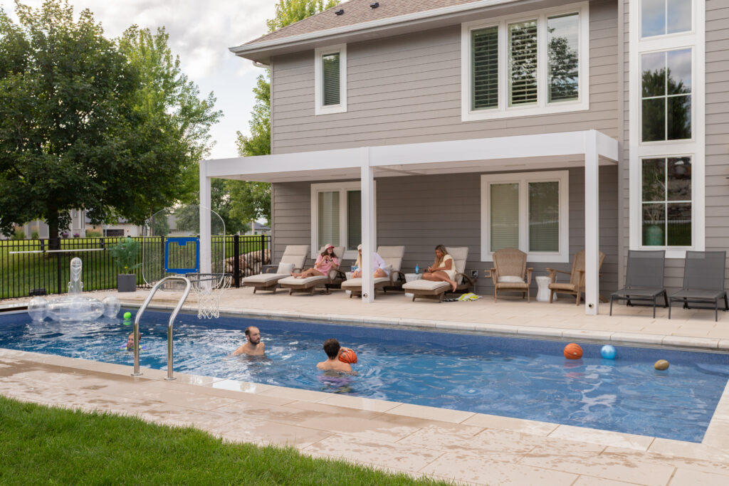 outdoor living space design creates functional patio spaces